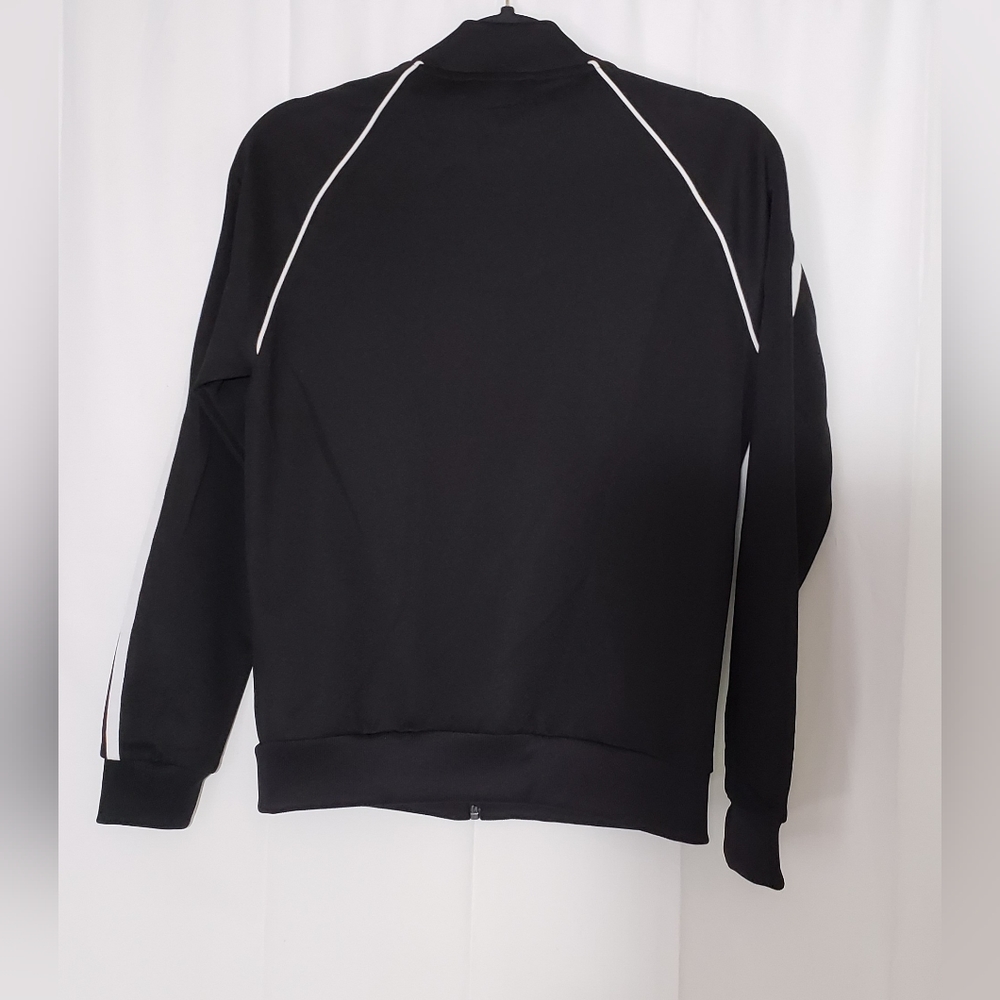 Adidas SST TT (CE2392) Originals Classic Track Jacket Black/White sz. S Womens - Picture 3 of 14